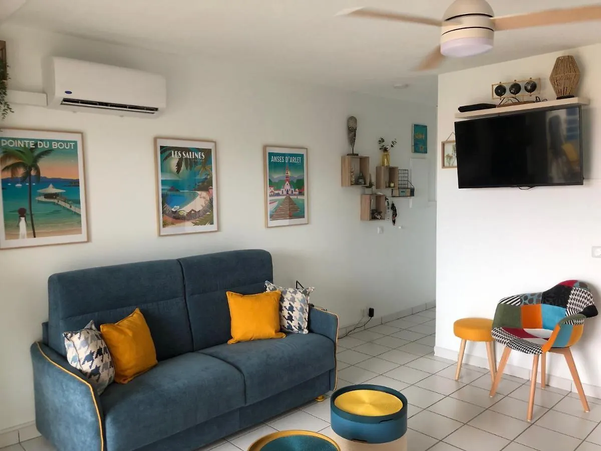Studio De Charme Vue Mer 2 Personnes Entierement Renove Les Trois-Ilets Martinique