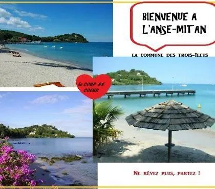 Studio De Charme Vue Mer 2 Personnes Entierement Renove Les Trois-Ilets Apartment